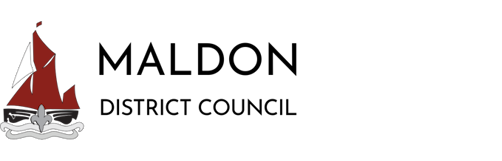 Maldon District Council footer logo